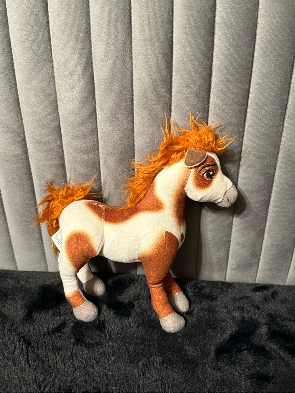 DreamWorks Spirit Riding Free Horse Plush Brown White Pony Stuffed Animal